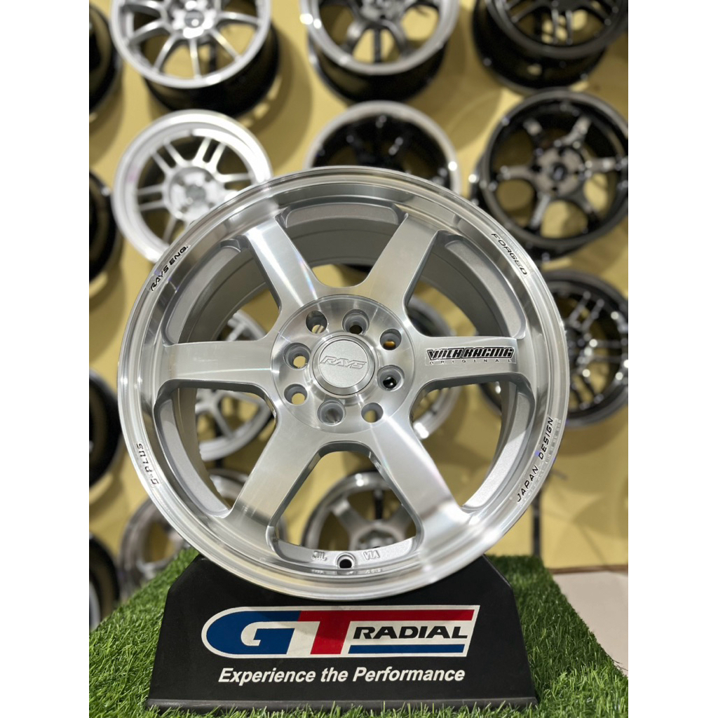 velg te37 r16 4x100/114pcd lebar7 et42 full polish