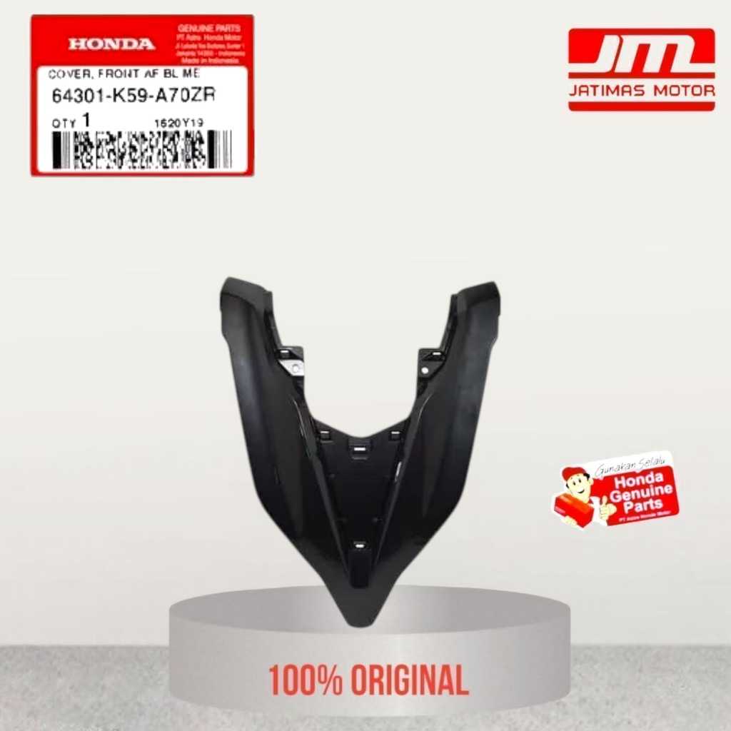 64301-K59-A70ZR Tameng lampu depan vario 125 150 led hitam abu abu