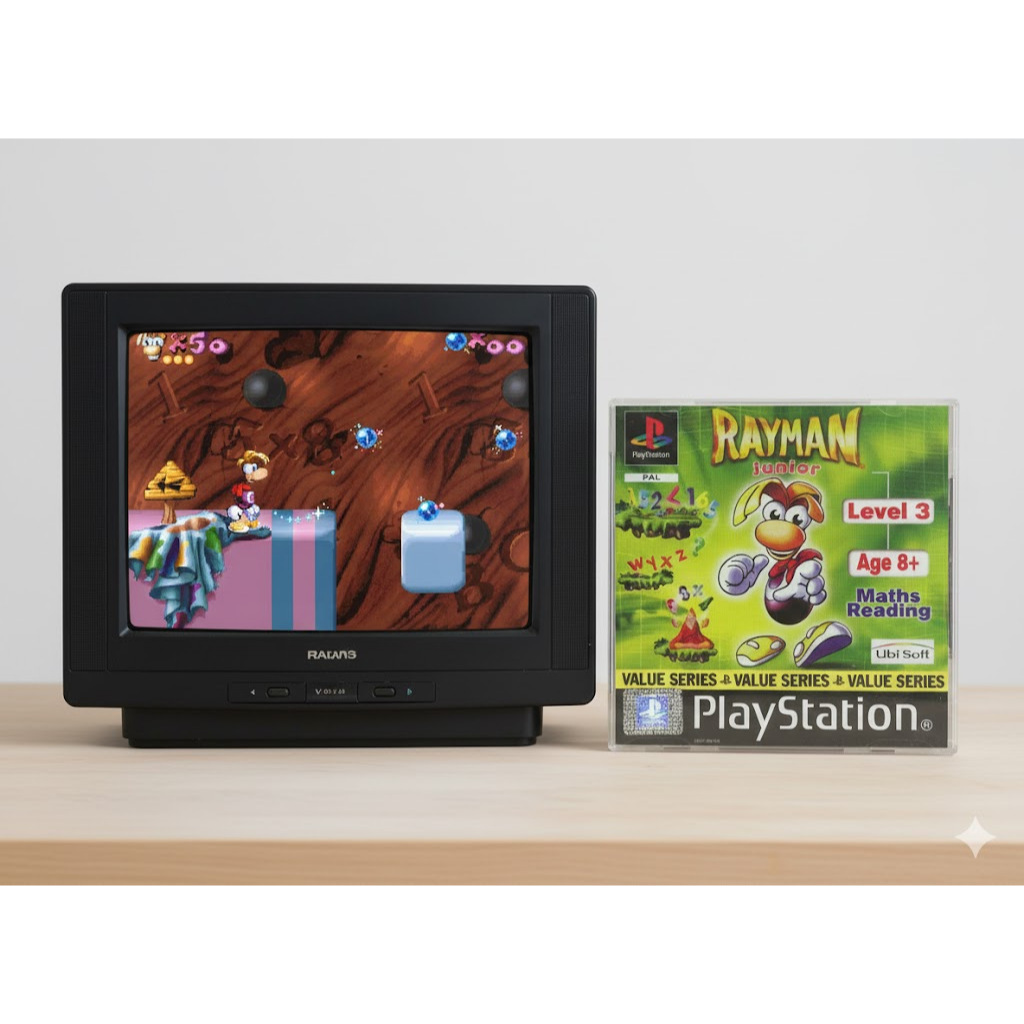 [ Game PS1 Psone Playstation ] Rayman Junior: Level 3