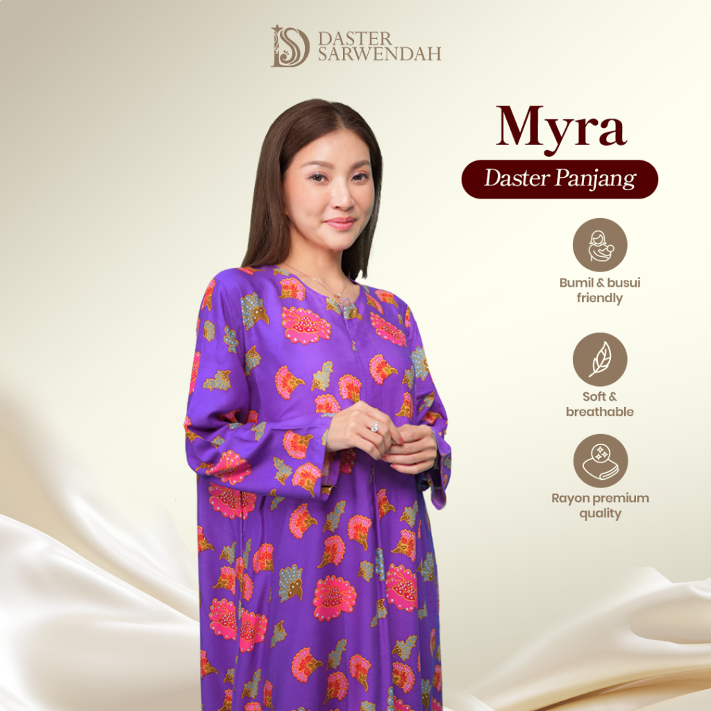 Daster Sarwendah - MYRA - Daster Panjang - Rayon Premium