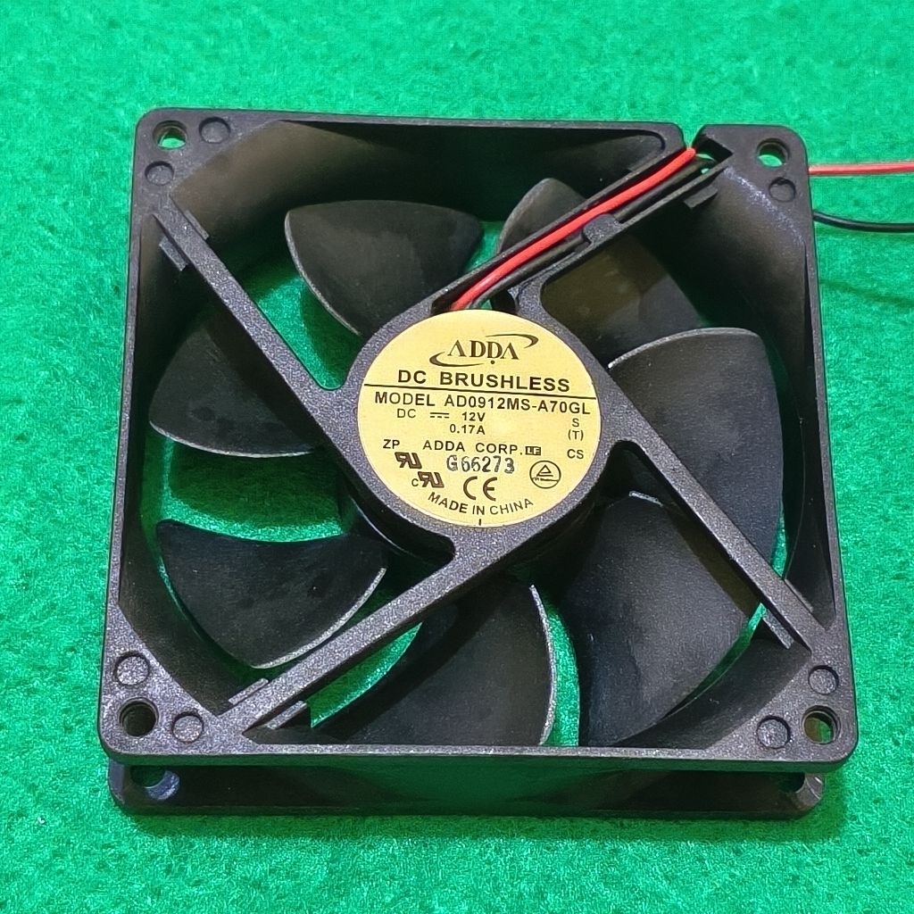 KIPAS FAN 9X9 12V 0,17/0,20A KABEL 2PIN