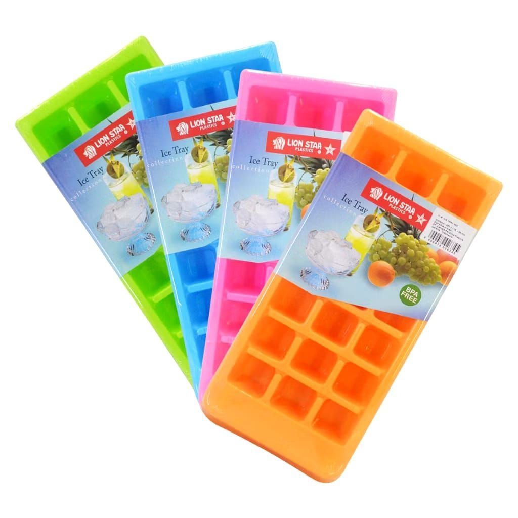 Lion Star Ice Tray - Cetakan Es Plastik BPA Free / Cetakan es batu Lionstar