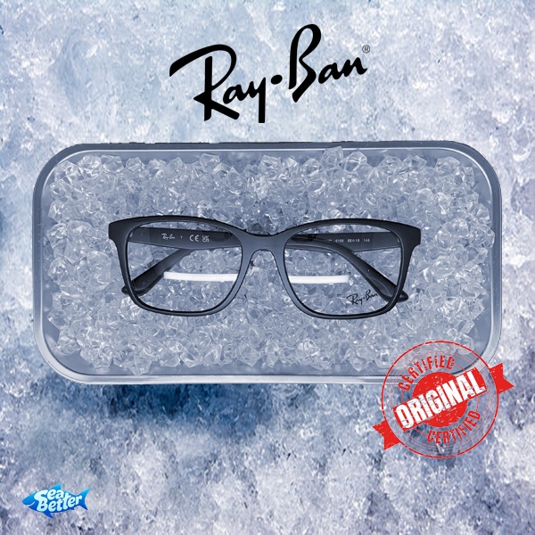 Frame Kacamata Rayban Original RB7059D 5196 Matte Black