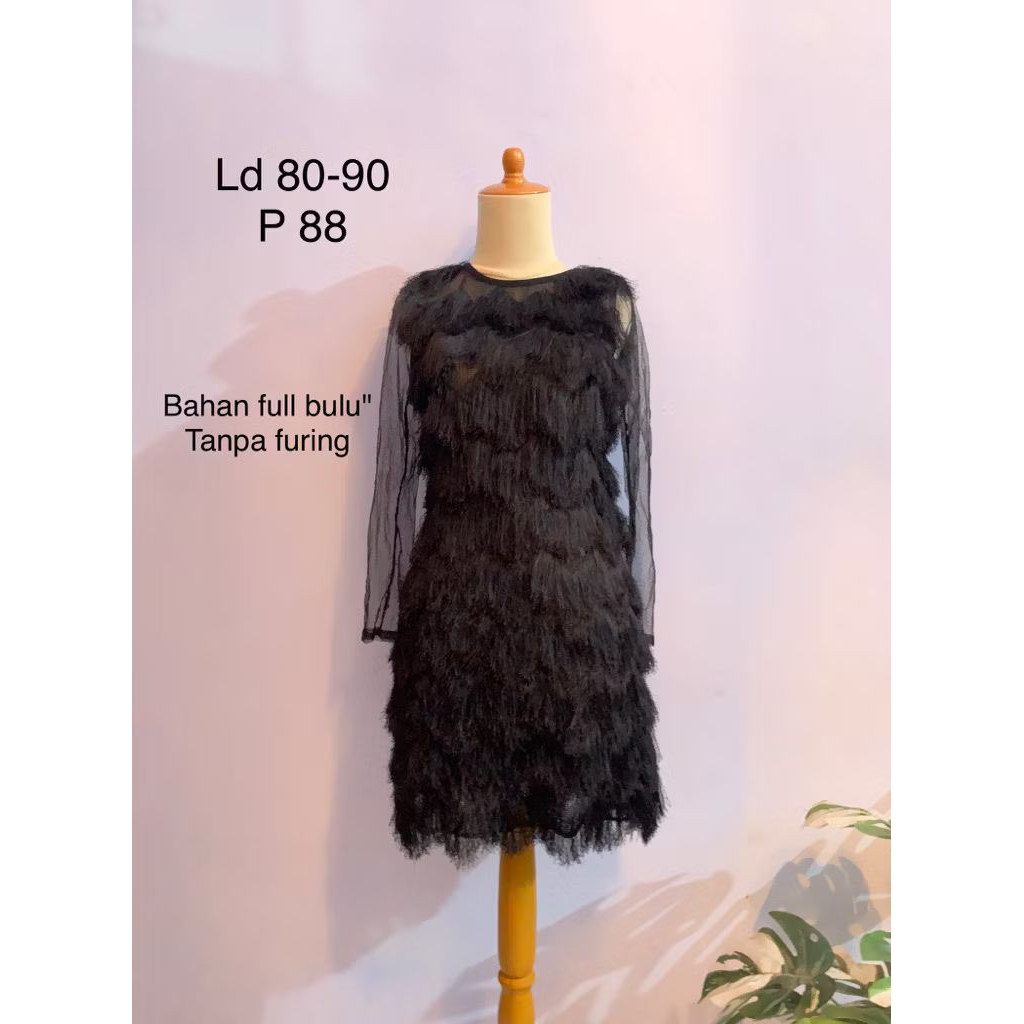 Dress bulu line dance/party