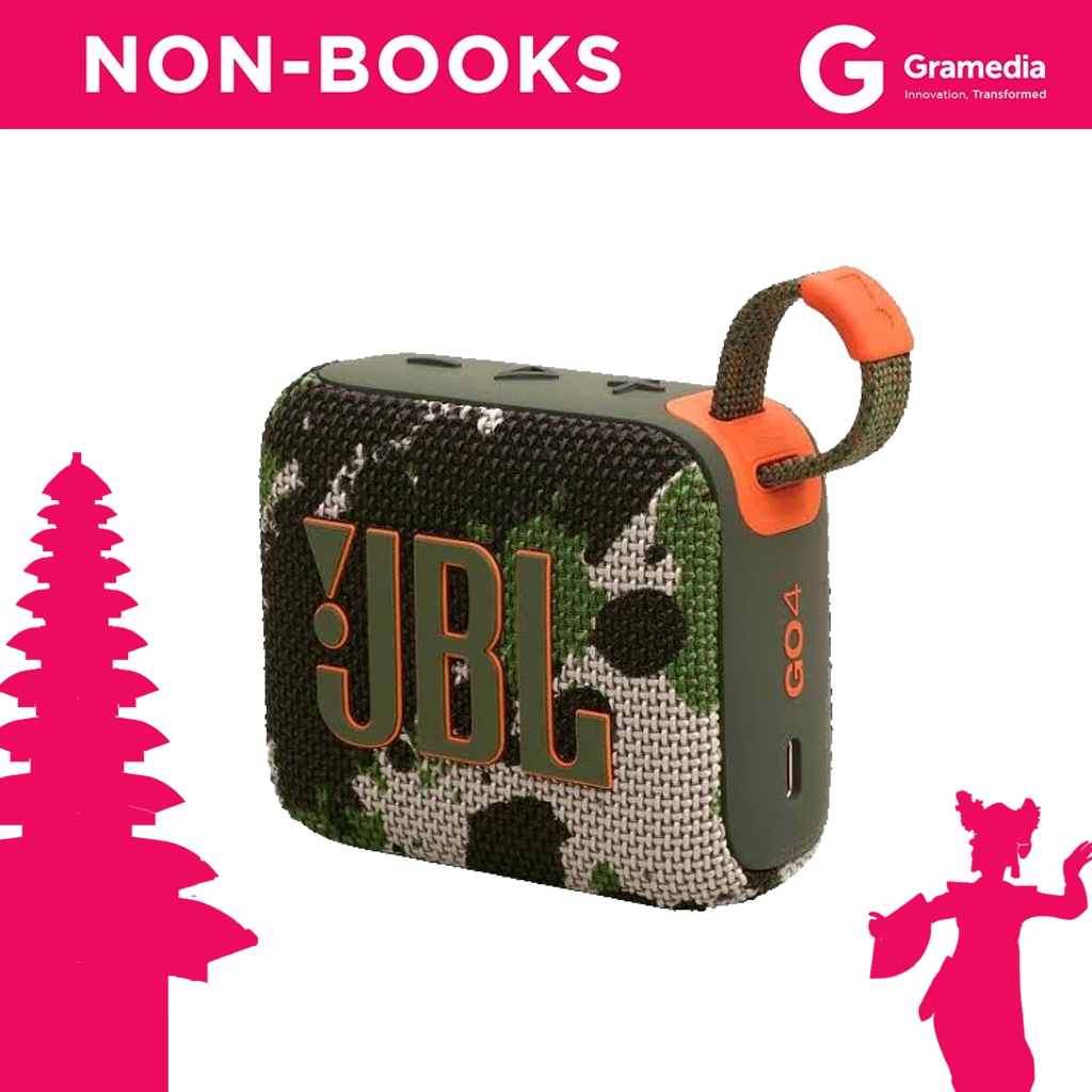 Gramedia Bali - JBL JBL GO 4 SQUAD / SPEAKER JBL GO 4 SQUAD