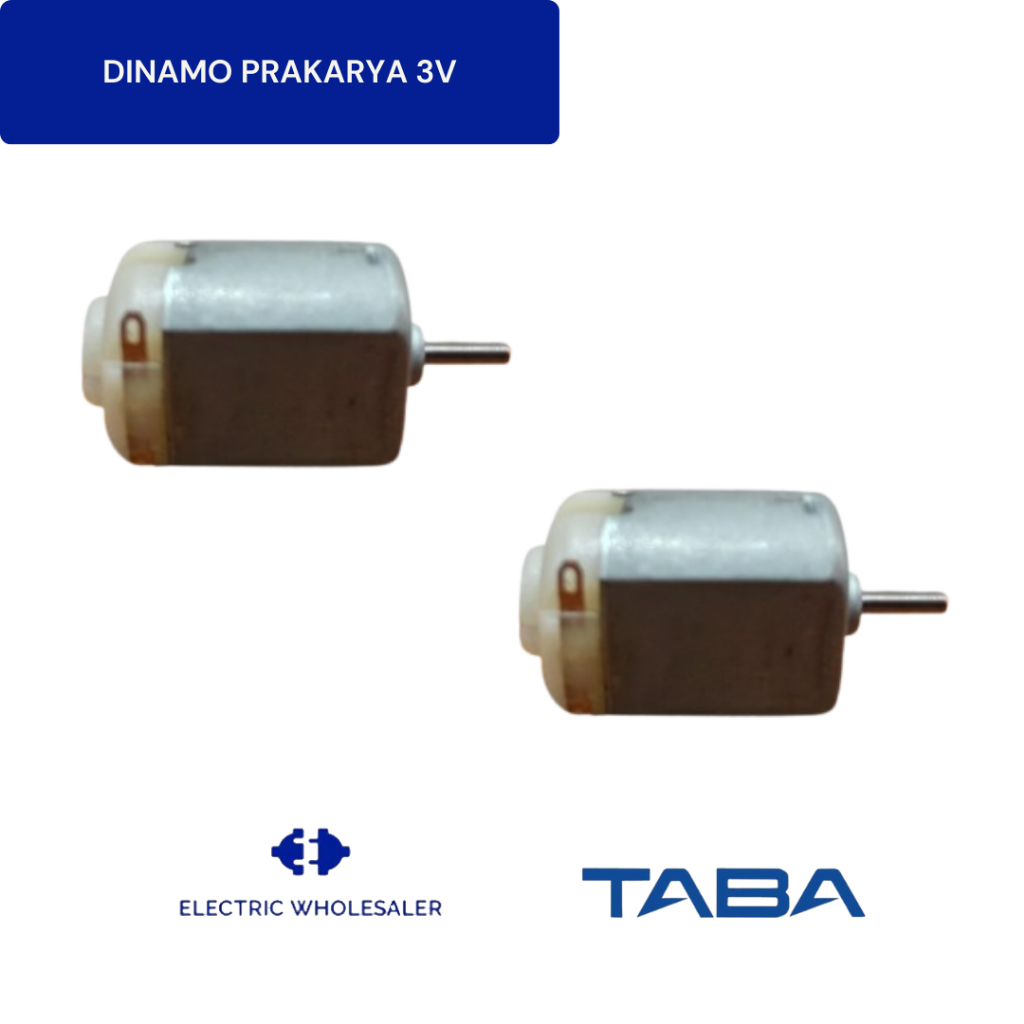 DINAMO PRAKARYA DIY DC 3-5 VOLT / DINAMO TAMIYA / DINAMO KECIL