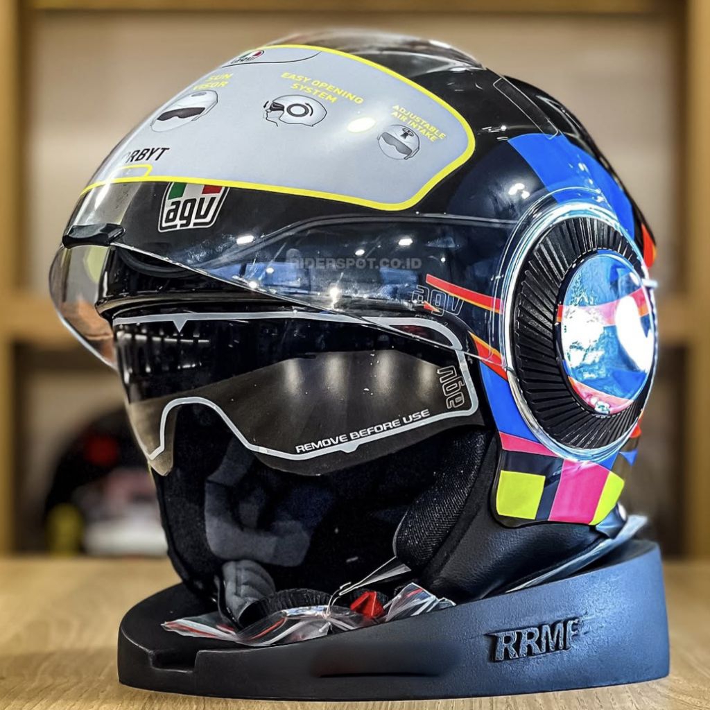 Helm AGV Orbyt Sun Moon 46 Original