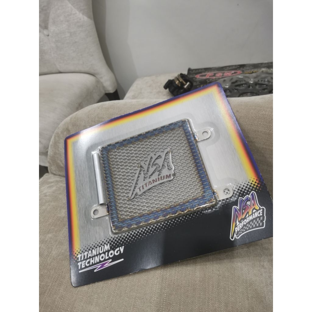 Cover radiator nsa titanium vario 125/150