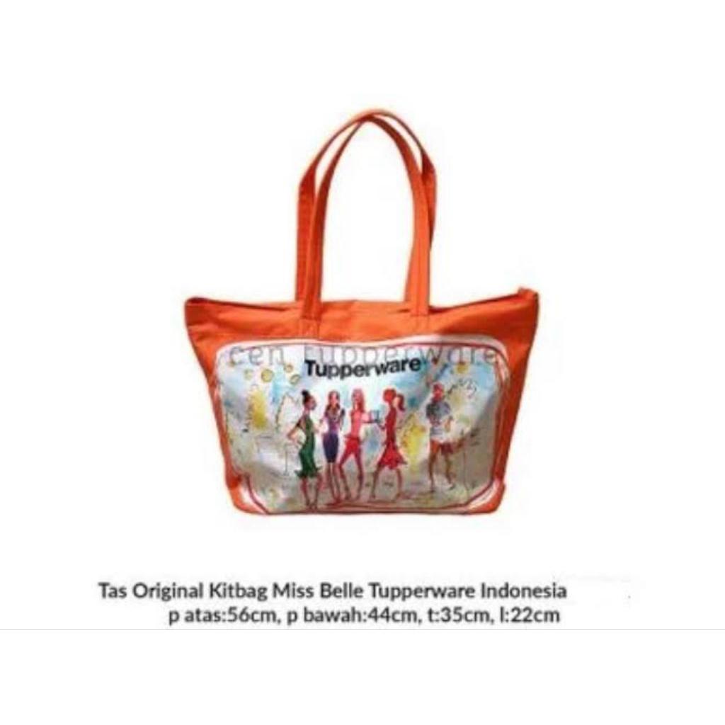 Kitbag Orange Miss Belle Tupperware