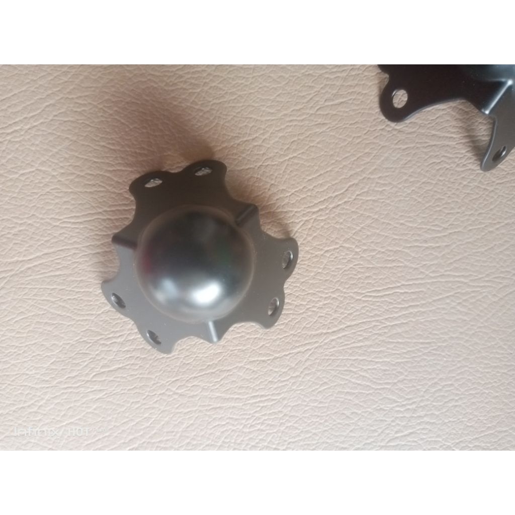 Corner Ball QB15H hitam , asesoris hardcase sudut box pojokan koper