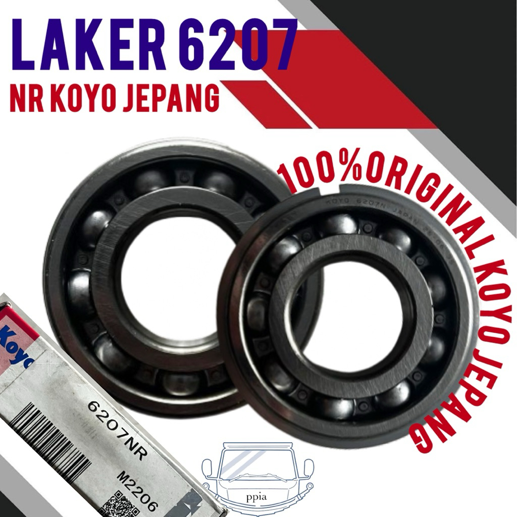 laker 6207NR koyo jepang / bearing 6207 NR koyo jepang