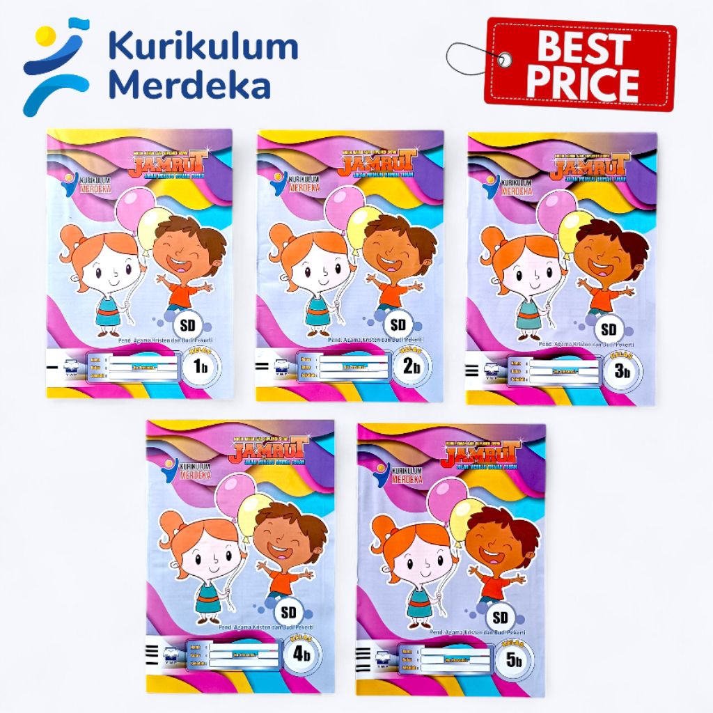 LKS JAMRUT PENDIDIKAN AGAMA KRISTEN DAN BUDI PEKERTI SD KELAS 1 2 3 4 5 6 KURIKULUM MERDEKA