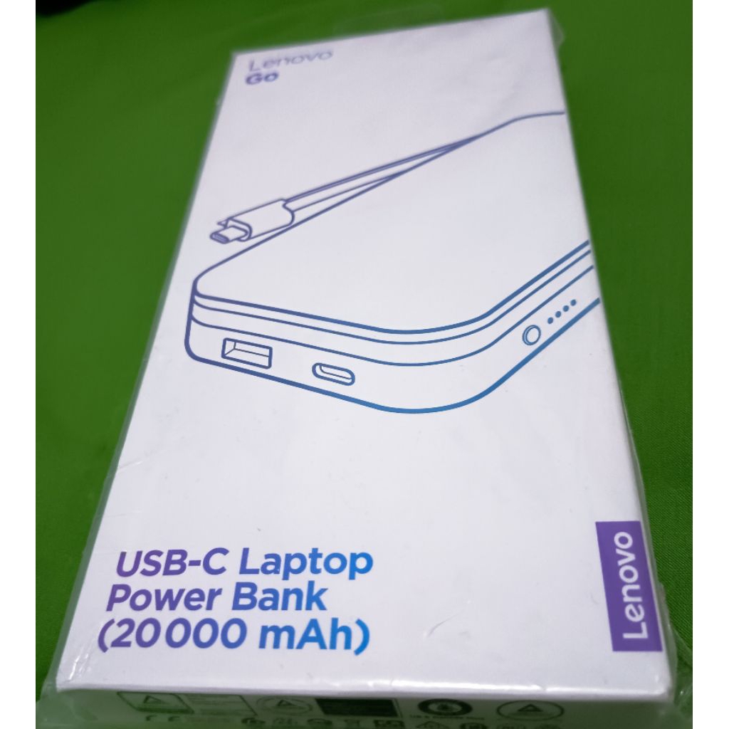 Lenovo Go USB-C Laptop Power Bank 20000mAh 65W - 40ALLG2WWW