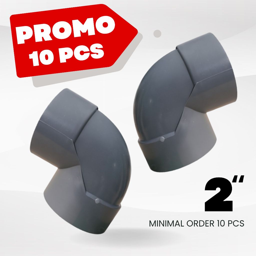 Keni Knee Elbow 2 Inch Sambungan Pipa PVC 2"