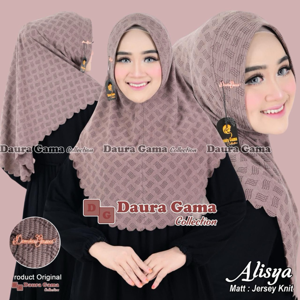 DAURAGAMA HIJAB INSTAN ALISYA PED SABIT ORI DAURAGAMA