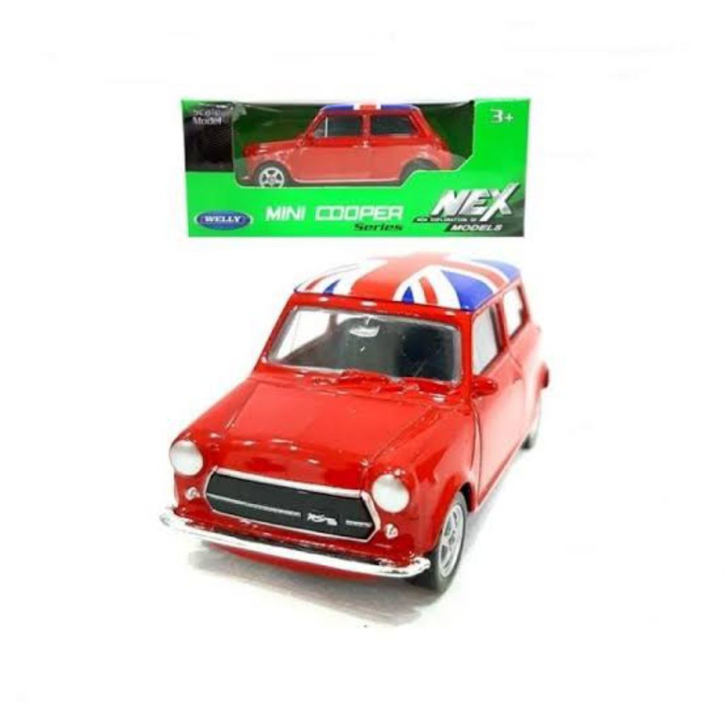 Welly mini Cooper red
