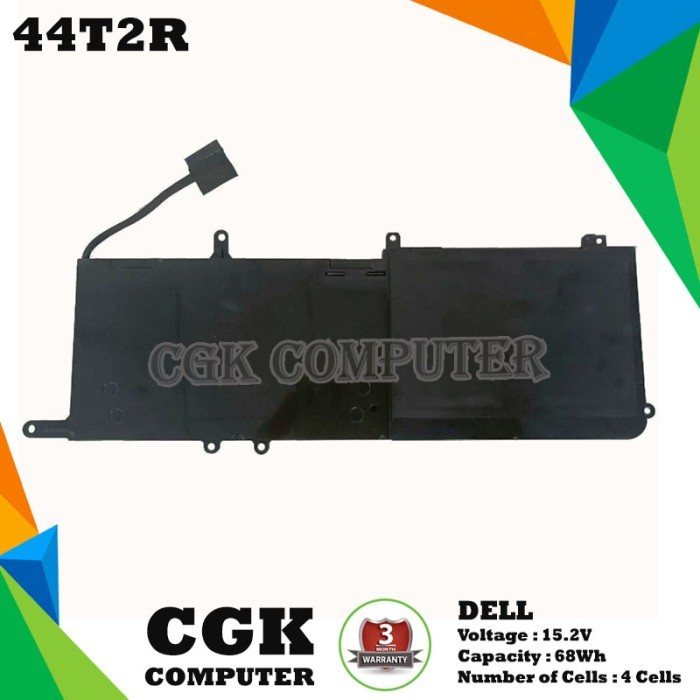 Baterai Alienware 15 R3 R4 17 R4 R5 44T2R 68Wh Original