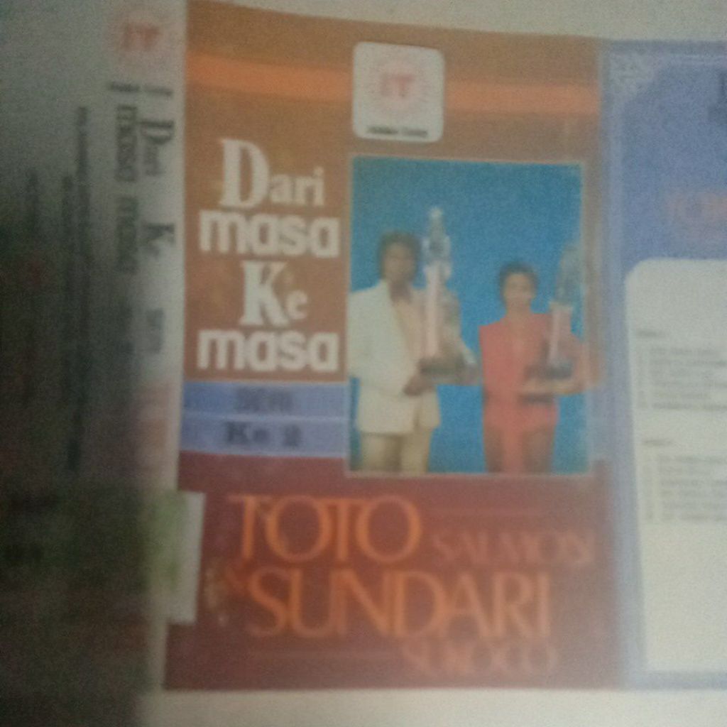 kaset pita TOTO SALMON SUNDARI SUKOCO L66