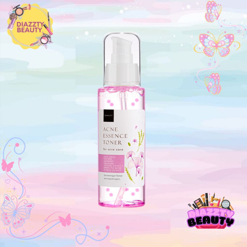 [DiazztyBeauty] SCARLETT || Scarlett Acne Essence Toner // Scarlett Brightly Essence Toner // Toner 