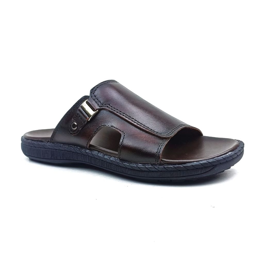 Sandal Selop Pria Kulit 100% Asli Original