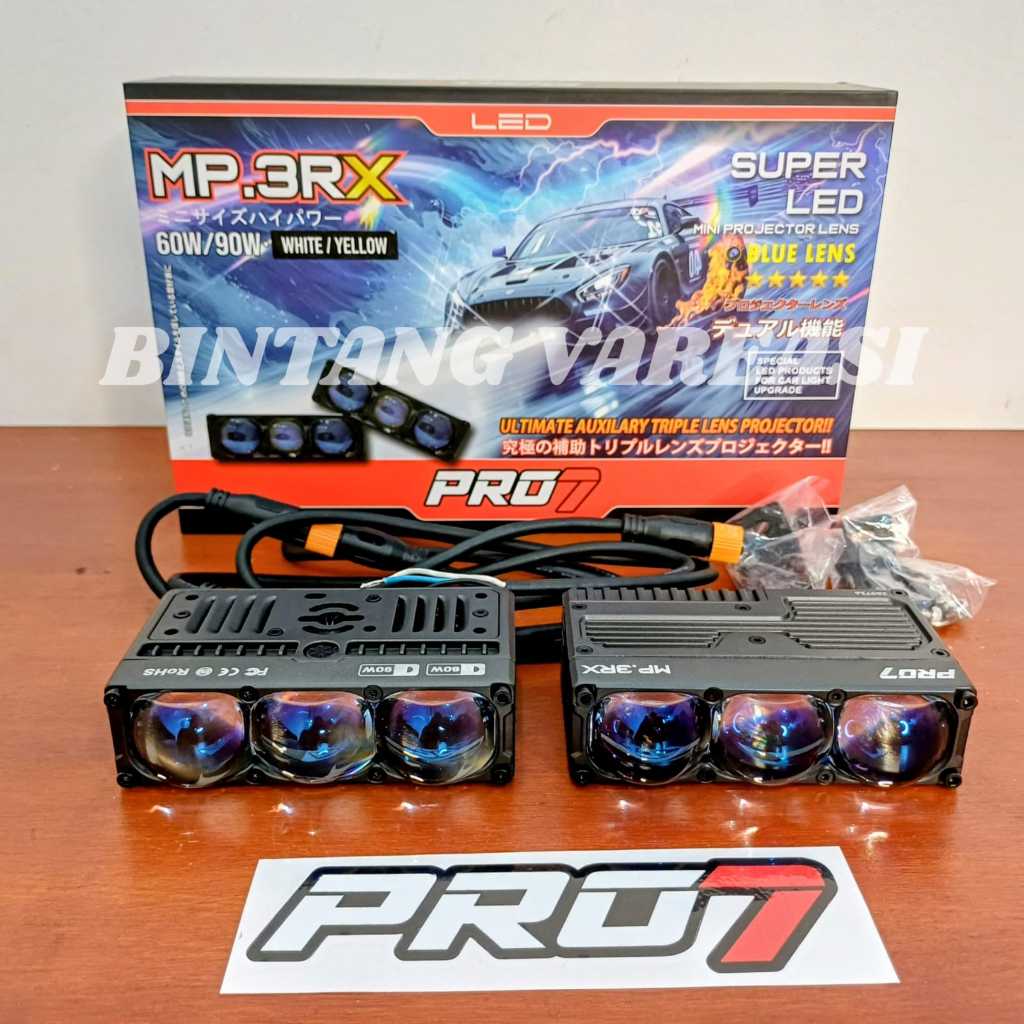 PRO7 MP3RX MINI PROJIE 3 MATA BLUE LENS pro 7 mp.3rx