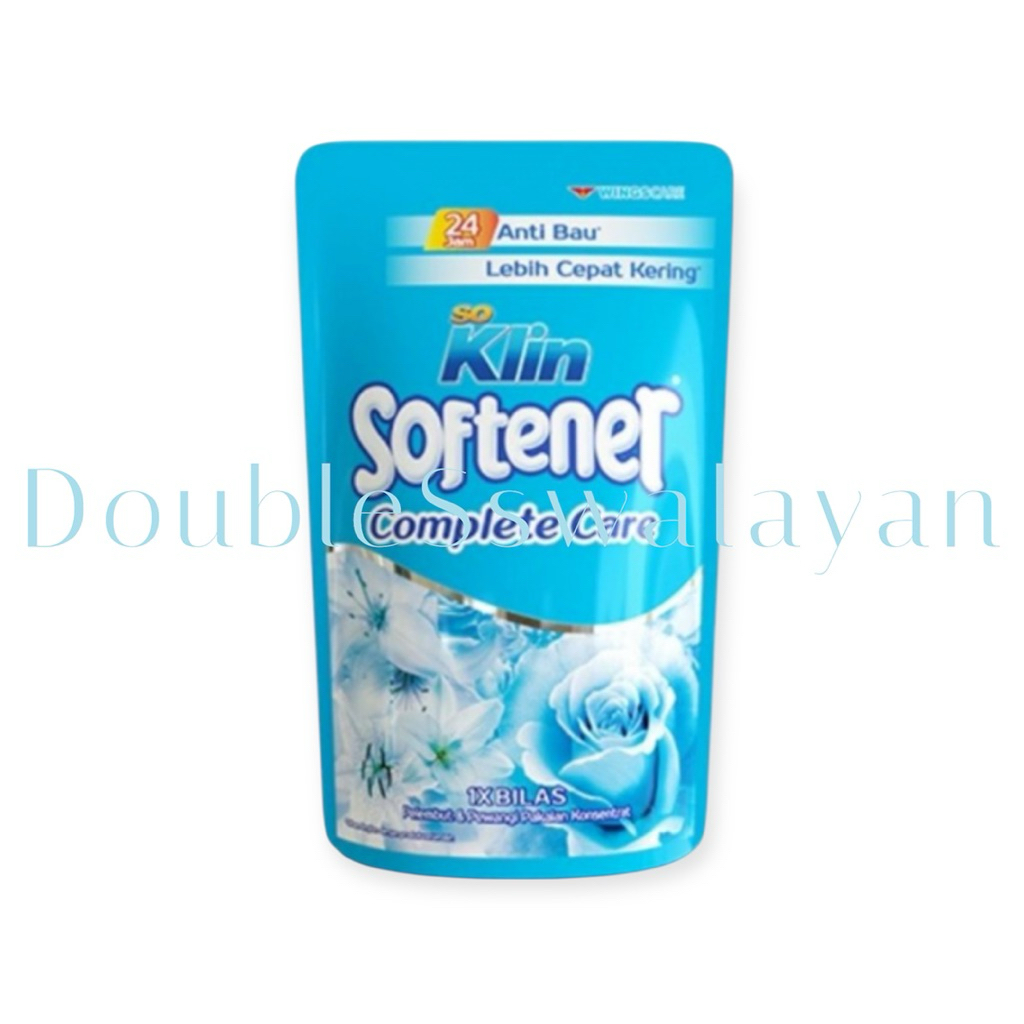 Soklin Softener Pelembut Pakaian Complete Care - 720 ml Sekali Bilas
