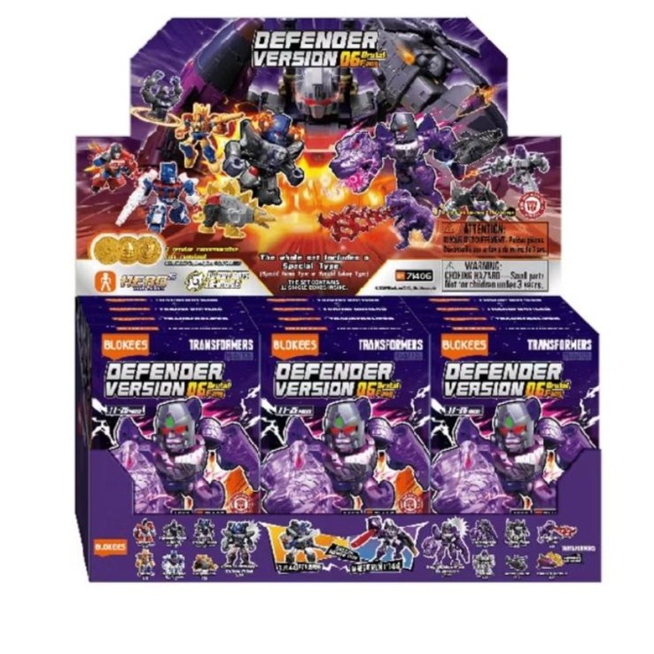 New Koleksi Blokees Transformers Defender Version Volume 06 Bruticus Combiner