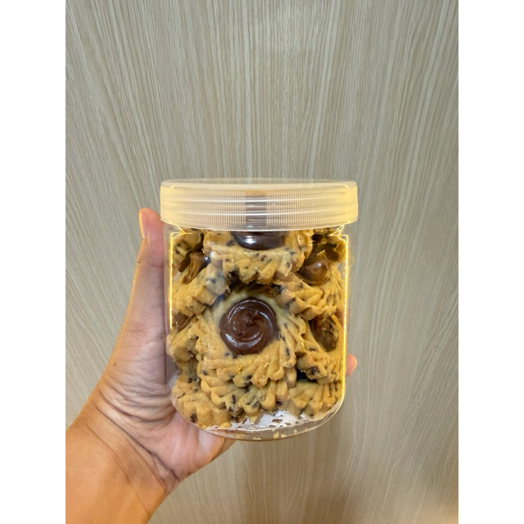 NUTELLA COOKIES / BUTTER COOKIES / NUTELLA