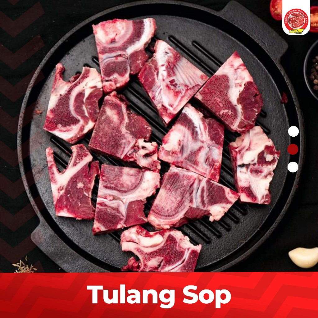 TULANG SOP 1 KG  TOKO DAGING NUSANTARA