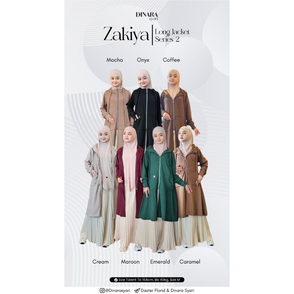 PO Zakiya Long Jacket
