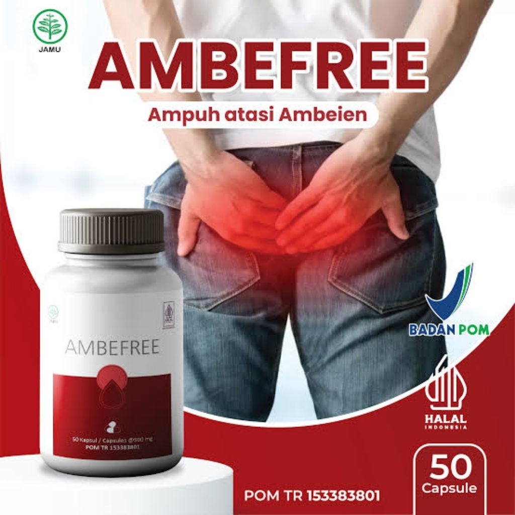 Ambefree Original Official Store Obat Wasir Ambeien Benjolan di Anus Sembuhkan Ambeien Wasir Tanpa R