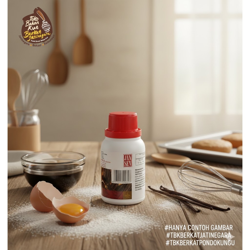 JANSEN VANILLA EXTRACT 100ml / VANILA EKSTRAK JANSEN