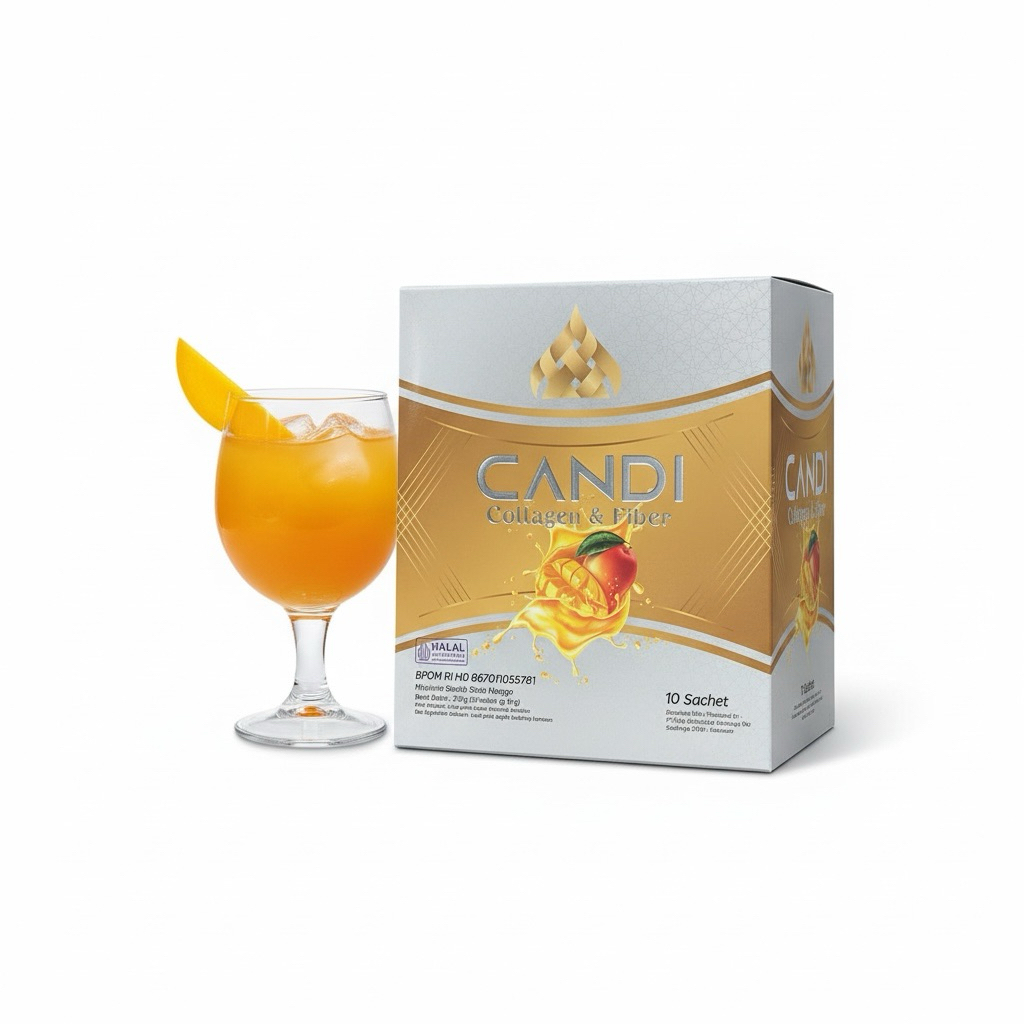 Collagen Fiber Detox 10 Saset Menurunkan Berat Badan dan Mencerahkan Kulit