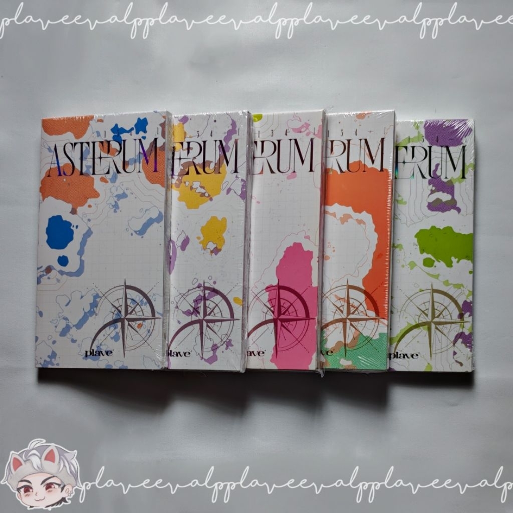 PLAVE ALBUM SEALED ASTERUM 134-1 MINI ALBUM WAY 4 LUV W4L YEJUN NOAH BAMBY EUNHO HAMIN
