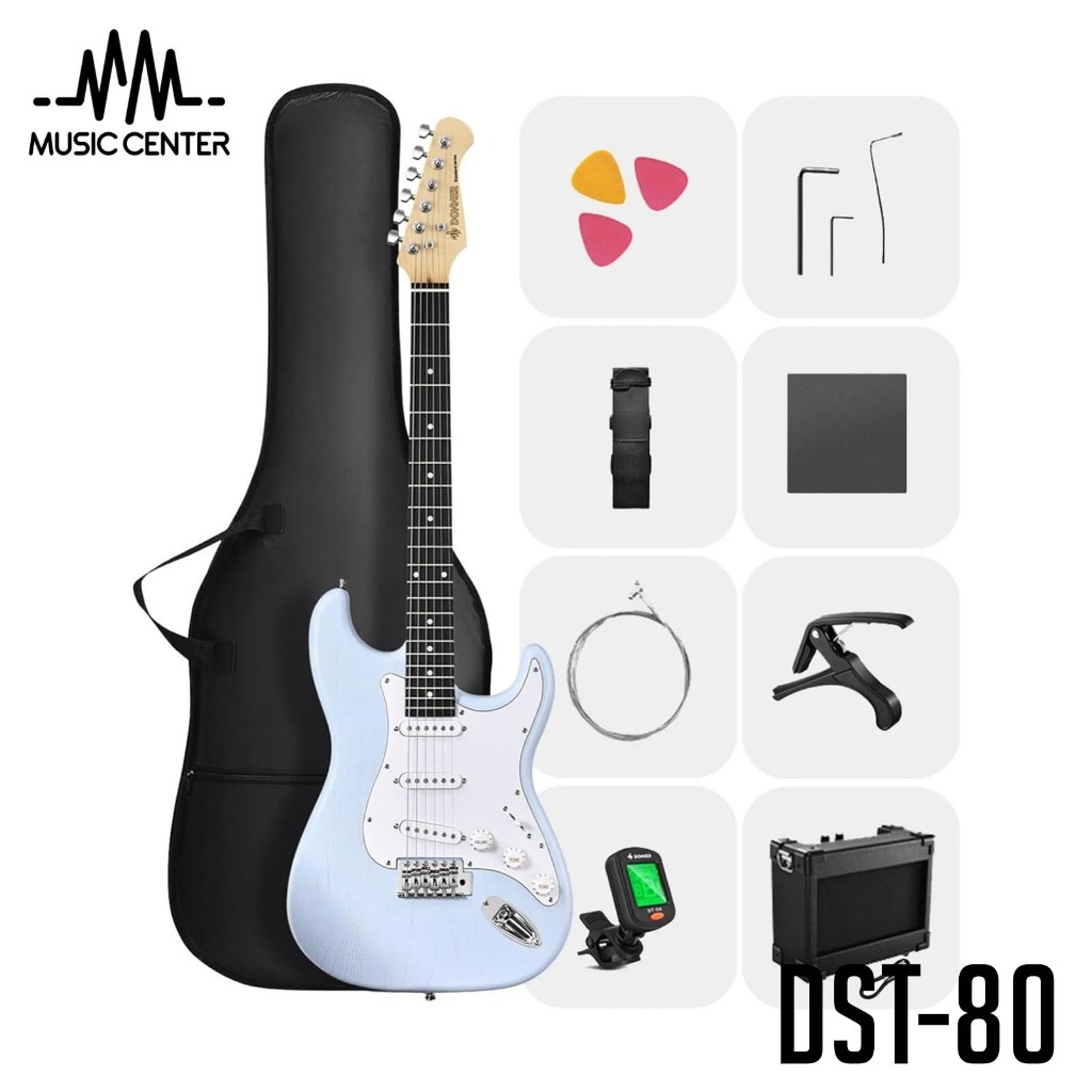 Gitar Elektrik Donner DST-80 SSS Series