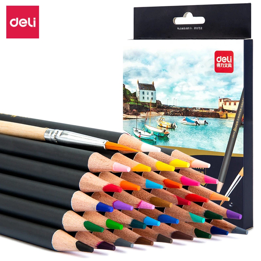 Deli | Pensil Warna (Color Pencil) Arte Nuevo | 36 warna | 6519 - Pensil Warna Deli