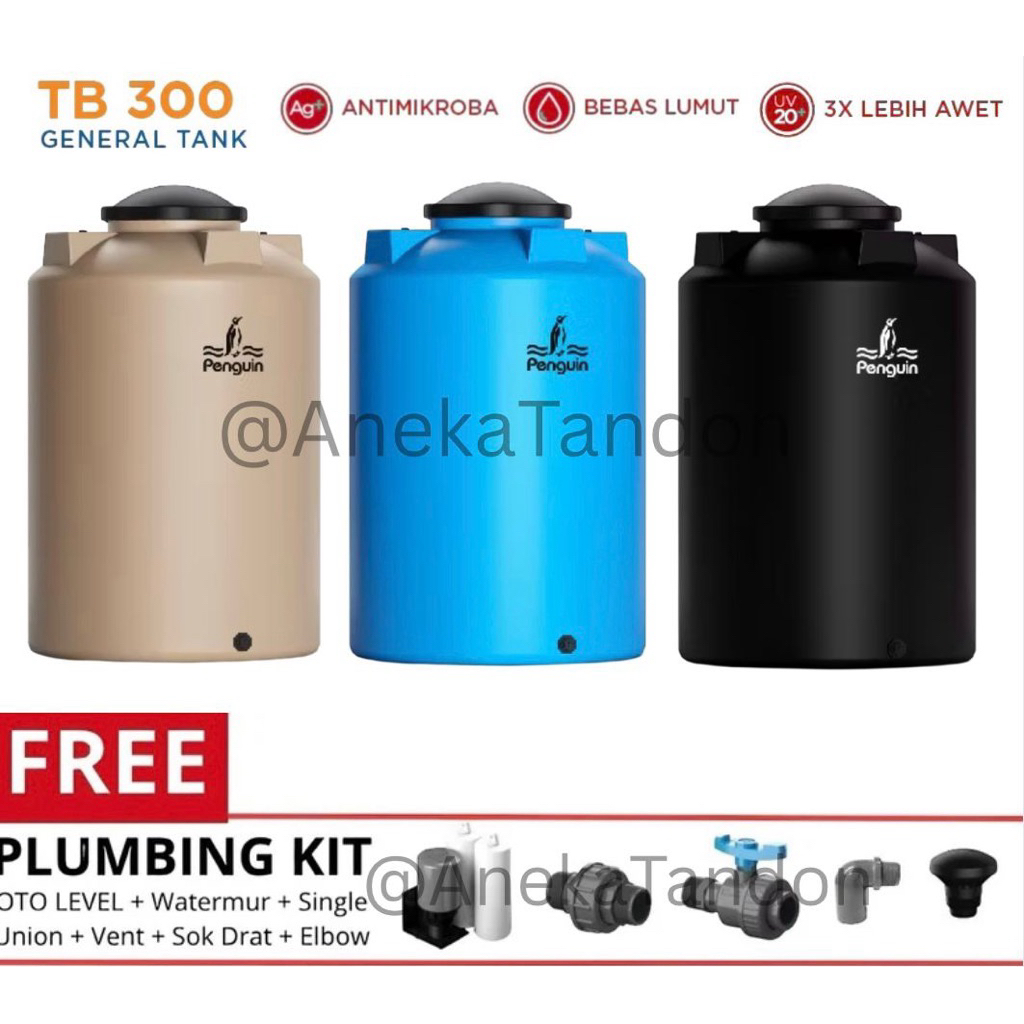 Tangki Air / Toren Air / Tandon Air Penguin 3000 Liter - TB 300