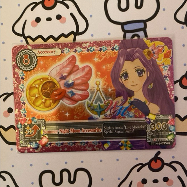 Aikatsu Card Wm Mizuki Acc