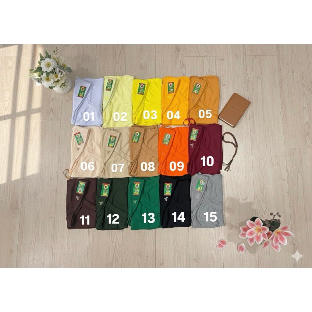 Hijab Serut El-Rahma Size Standar (SD Besar) / Kerudung Sekolah Instant