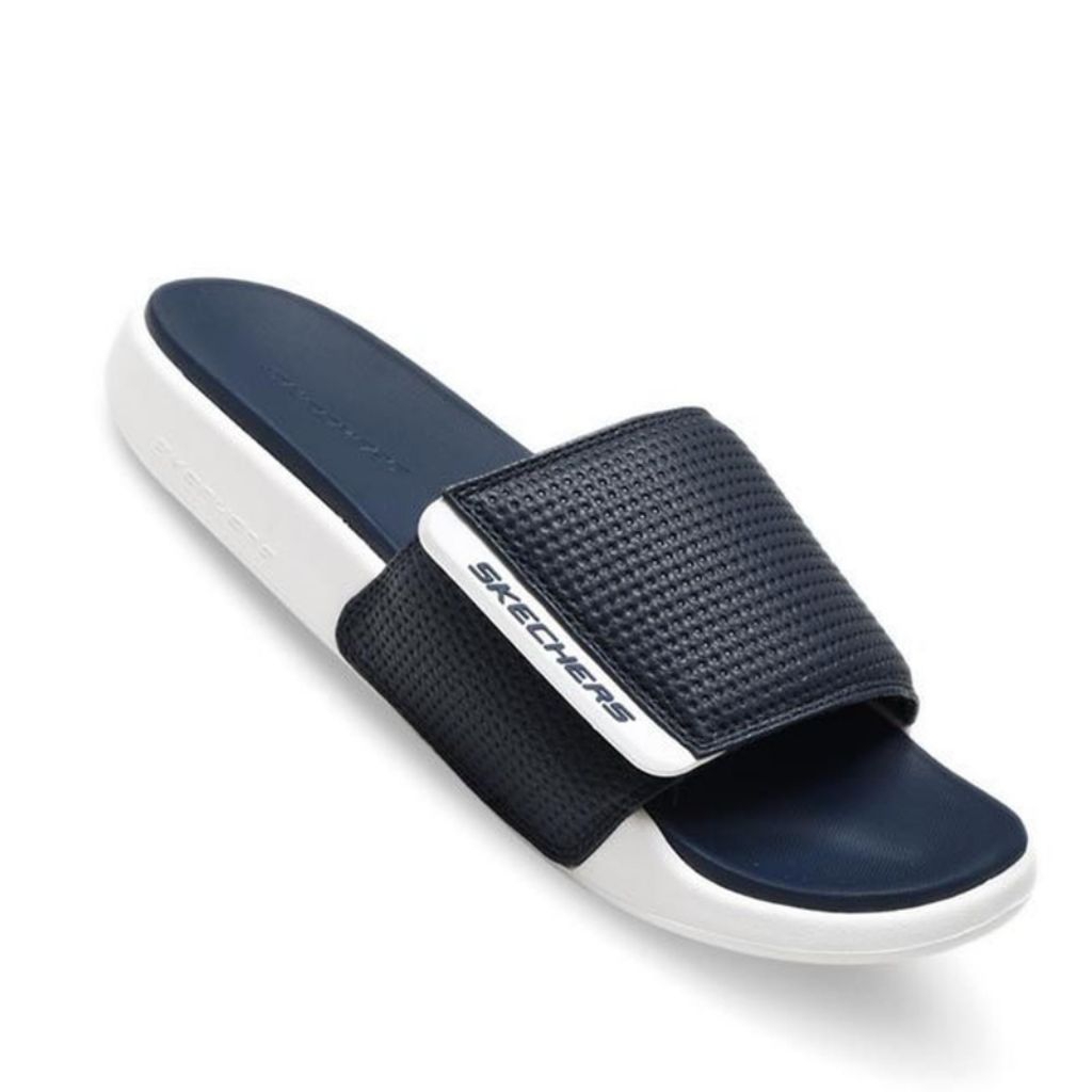Skechers Gambix 2.0 Pria Sandal Navy Putih original