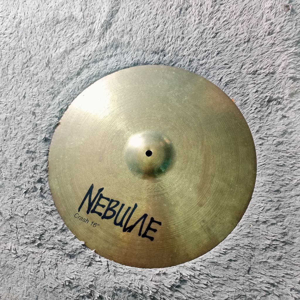 Cymbal Nebulae Crash 16 " Kondisi Bekas Normal