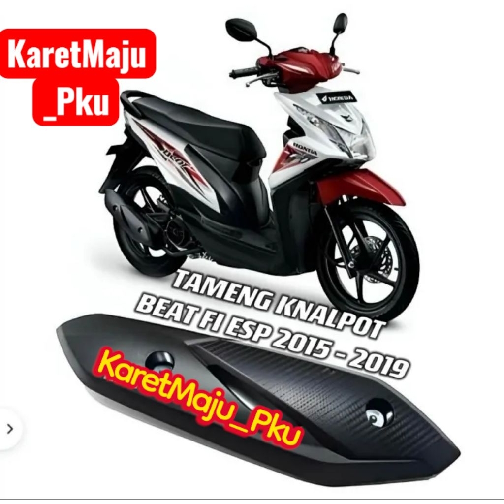 Cover Tutup Tameng Knalpot Honda Beat Fi Esp
Tahun 2015 2016 2017 2018 2019

Original Standar