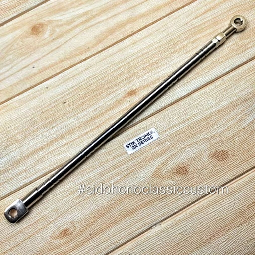 stik stanhub tromol belakang Yamaha RX king RX k RX s bahan stenlis crom