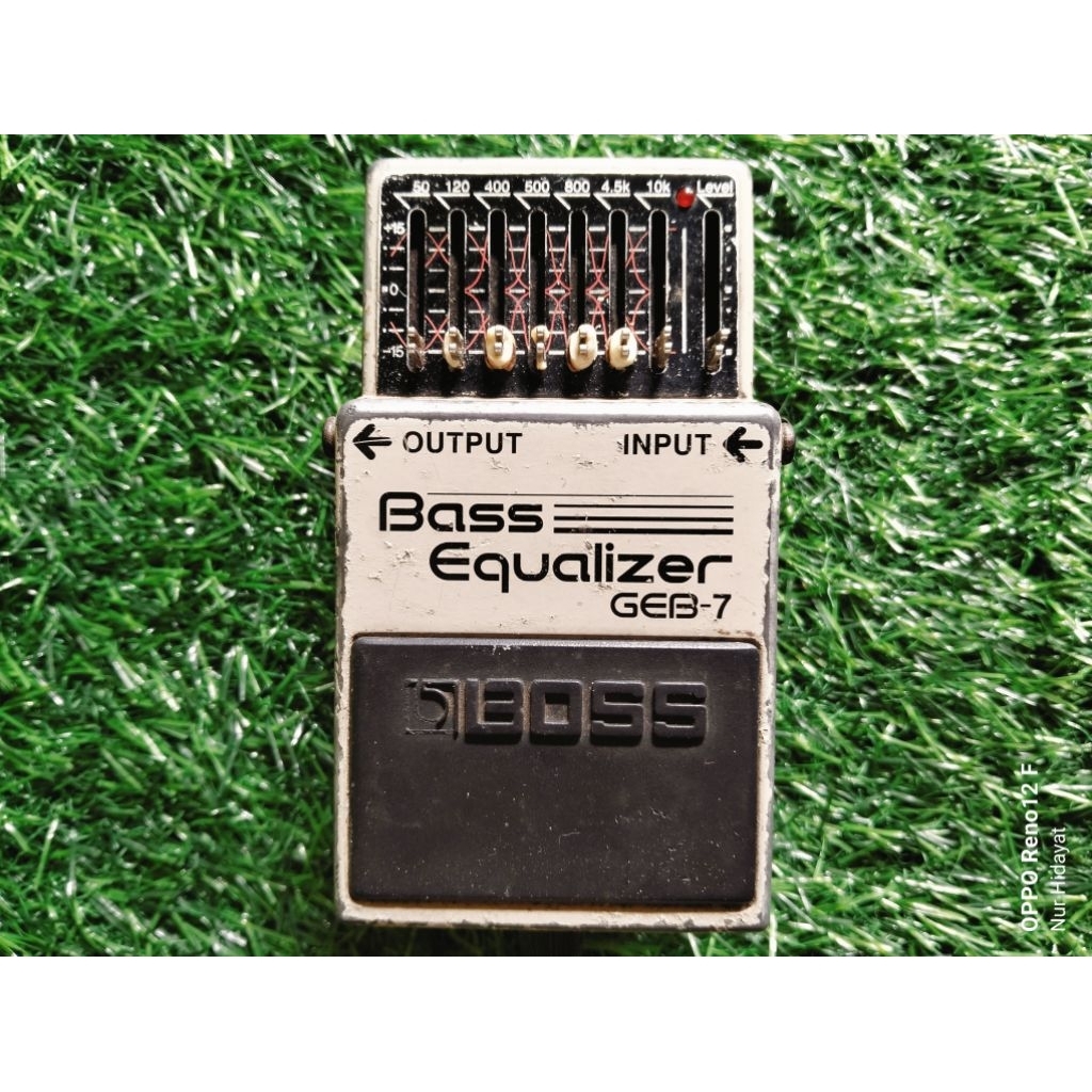 boss equalizer bass efek boss geb7