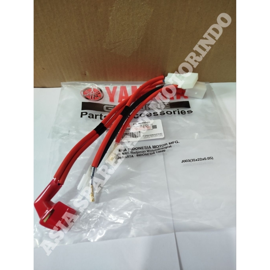 Kabel Aki Mio Sporty Mio Smile Mio Soul Fino Karbu Nouvo (5TL) Kabel Aki Set Positif Negatif