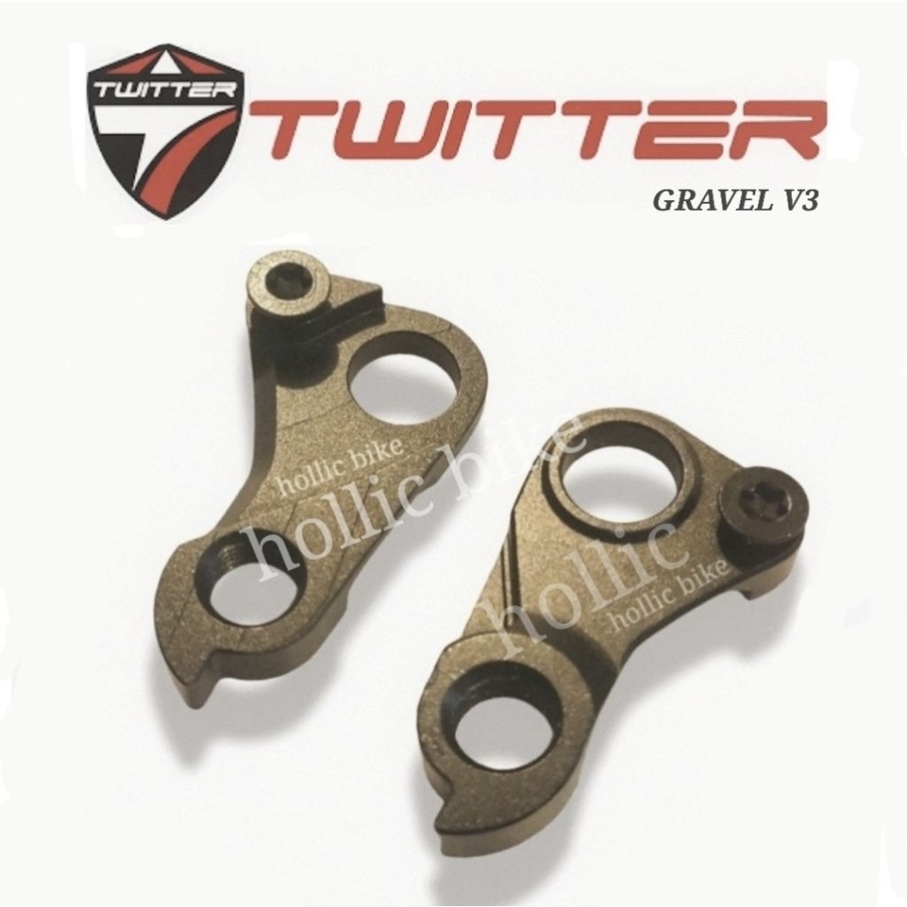 Anting RD Hanger Untuk Sepeda TWITTER GRAVEL V3 Rear Derailleur Hanger Dropout DO Rear End Gantungan