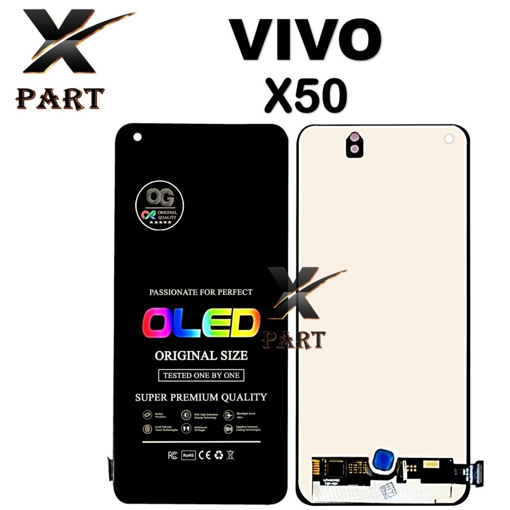 LCD TOUCHSCREEN VIVO X50 ORIGINAL FULLSET ORI100%