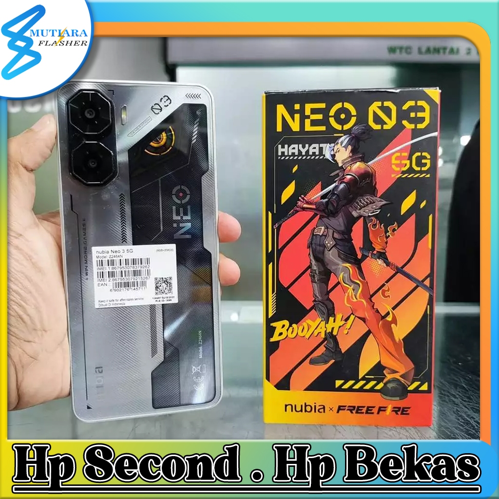 ZTE Nubia Neo 5G Ram 8GB Rom 256GB Bekas Original Flasher Store