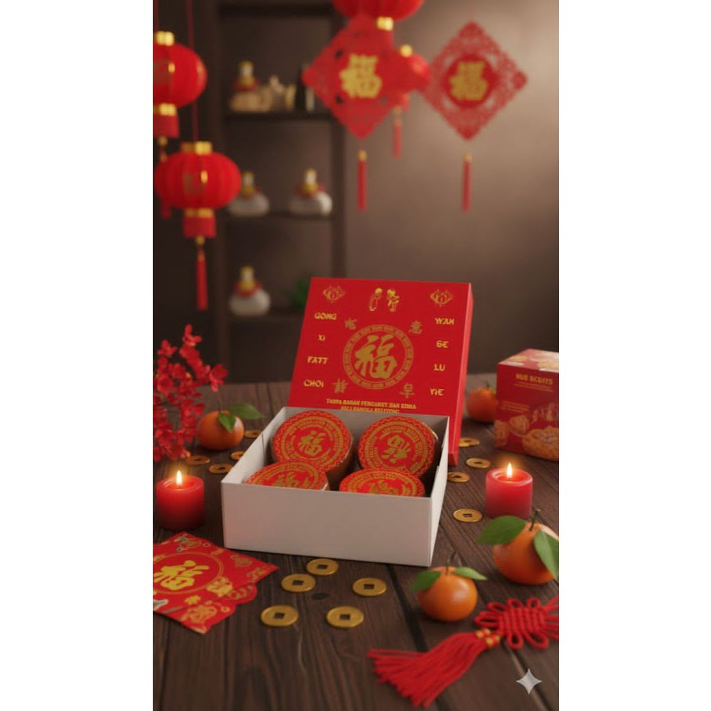 Khusus Instant.Kue Keranjang Dodol Cina Belitung Fuk Sariayu Per Kotak