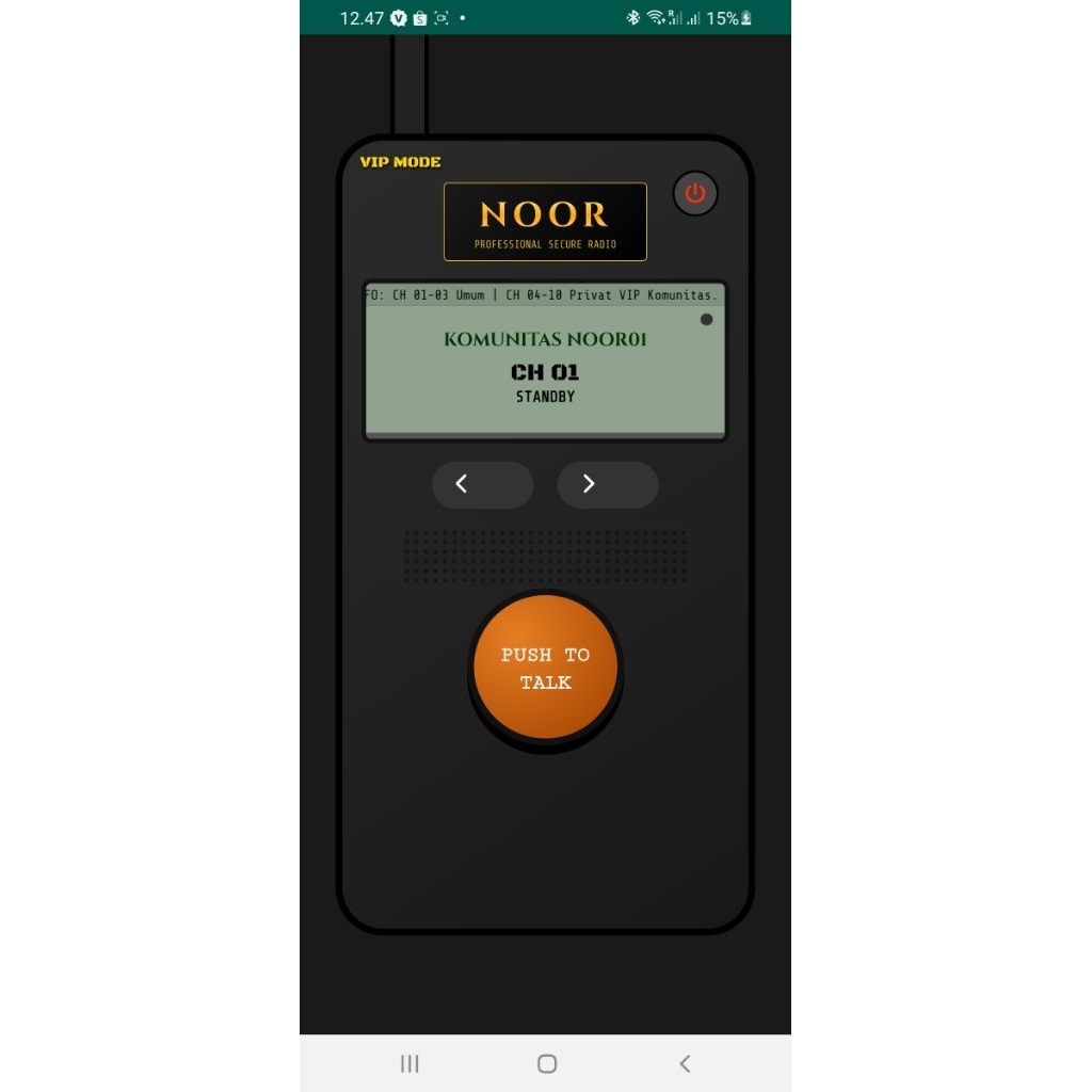 HT atau Handie Talkie  Digital Android lisensi Seumur Hidup